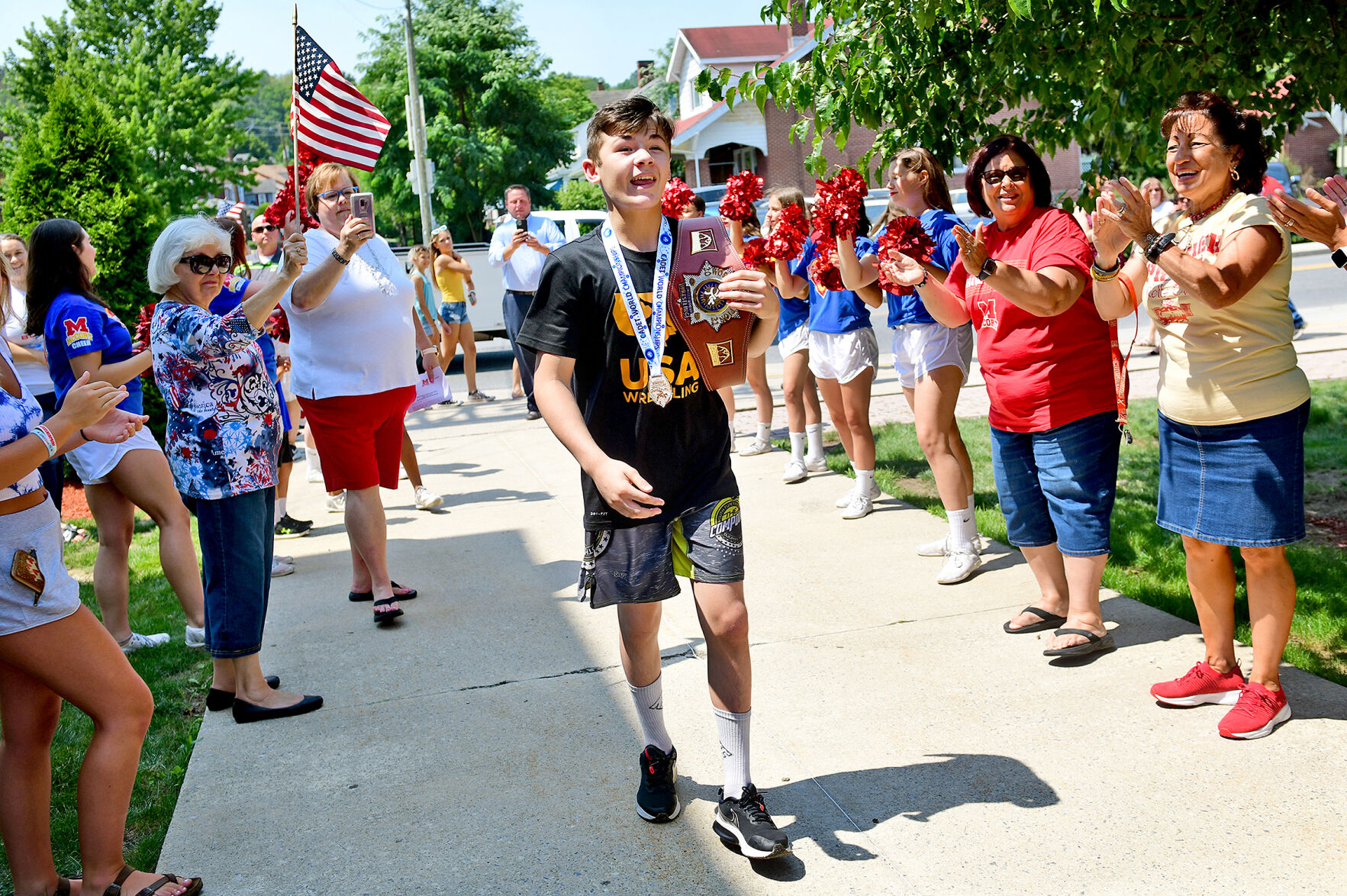 Bo Bassett | World Champion's Parade & Rally | Bishop McCort